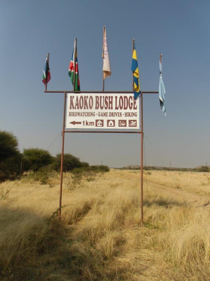 Kaoko Bush Lodge Kamanjab Exterior foto